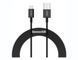 Кабель Lightning Baseus Superior Series, 2.4A (CALYS-C01) 2m., black 10011274 фото 2