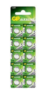 Батарейки для годинників GP A76-U10 Alkaline AG 13, LR44