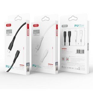 Кабель Lightning XO NB123 PD Type-C to Lightning, 1m., black