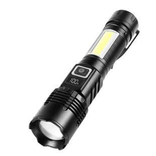 Ліхтар ручний COB18 PM10-TG+COB Power Bank, Displey, Магніт ЗУ Type-C 1х18650 zoom,