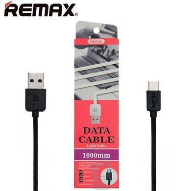 Кабель Type-C Remax Safe Charge RC-006a, 1m. black (ORIGINAL)