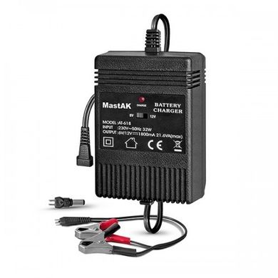 Зарядний пристрій MastAK MW-618 для свинцево-кисплотні акум. 6V/12V 1800mA полуавтомат