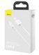 Кабель Lightning Baseus Superior Series, 2.4A (CALYS-C02) 2m, white 10011275 фото 1