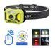 Ліхтар на голову 2323 -P50+SMD+COB (white+red), Детект. руху, акум, ЗП Type-C 10011655 фото 1
