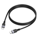 Кабель Type-C to Type-C HOCO X109 Energy silicone charging Data 3A, 1m, black 10012167 фото 4