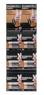 Батарейки Duracell LR6, AA (12/120) PERF