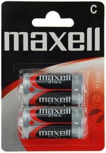 Батарейки Maxell R14, C (2/24) BL
