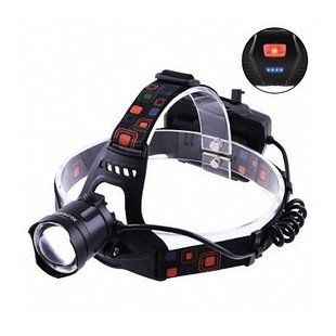 Ліхтар на голову XQ-218-P50, zoom, 3x18650, заряд від microUSB, PowerBank