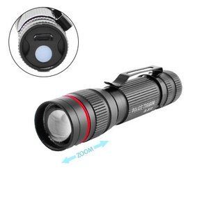Ліхтар ручний Police B518-XPE, zoom, встроен. акум., заряд від microUSB