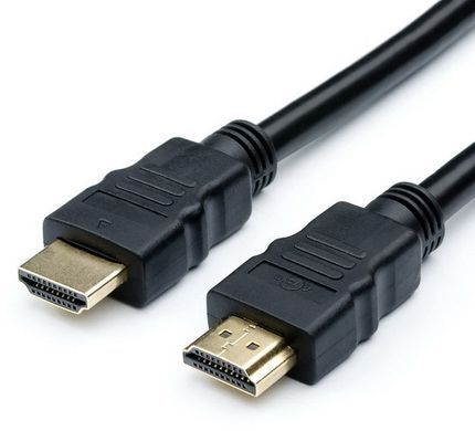 Кабель Atcom HDMI-HDMI Standard ver 1.4 CCS PE 3m. чорний (17392)