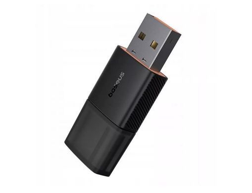 Wi-Fi Адаптер Baseus FastJoy Series WiFi Adapter (2.4G/5G, 650Mbps) Black (B01317600111-04)