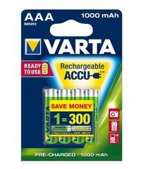 Акумулятор Varta ACCU 5703 (4xHR3) AAA 1000mAh