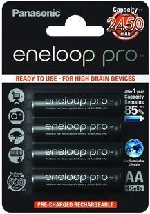 Акумулятор Panasonic Eneloop Pro R6/AA 2450mAh (4bl) Ni-MH