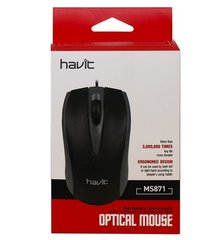Миша дротова HAVIT HV-MS871 USB black