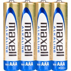 Батарейки Maxell Alkaline LR03, AAA (4/40/240)
