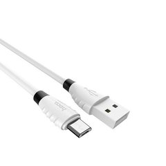 Кабель microUSB HOCO X27 Excellent,2.4A 1.2m., white