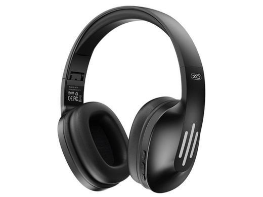 Гарнітура бездротова Bluetooth XO BE39, BT 5.0, 20H, Type-C, black