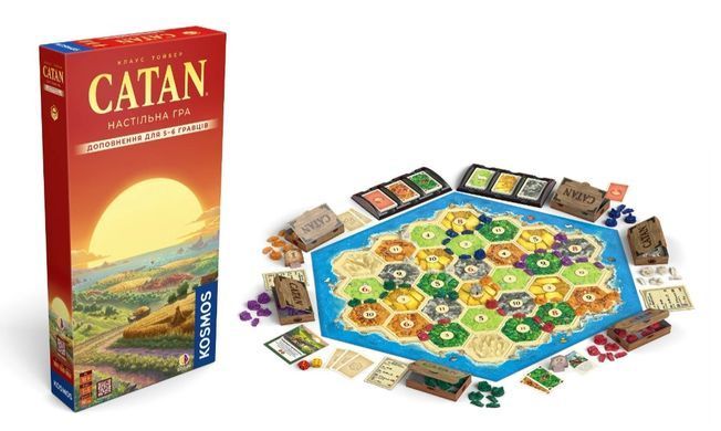 CATAN. Доповнення для 5-6 гравців (Catan: 5-6 Player Extension)