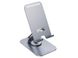 Тримач-підставка для телефону HOCO PH50 Plus Ivey dual axis rotating metal, (4.5-12") gray 10010539 фото 4