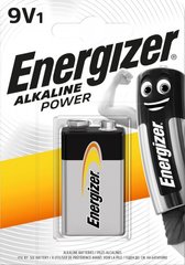 Батарейки Energizer 6LR61, 9V крона (1/10) BL