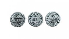 Металеві монети для гри Архітектори Західного Королівства (Architects of the West Kingdom - coins)