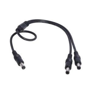 Розгалужувач ( дільник ) живлення DC-M 2xDC-M (D5.5x2.5mm) 0.5m