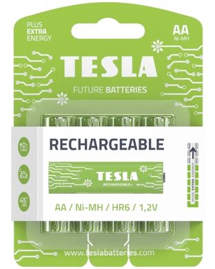 Акумулятори Tesla Batteries Green LR6, AA, 2450mAh (4/12) BL