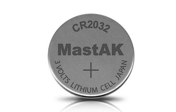 Батарейки літієві MastAk CR 2032