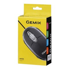 Миша дротова Gemix GM105, black