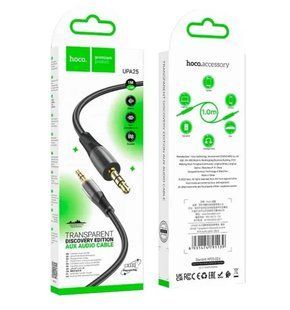 Кабель AUX - AUX HOCO UPA25 1m Black