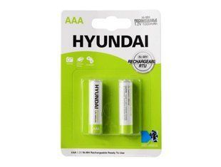 Акумулятор Hyundai R03/2bl 1000mAh Ni-MH (2/20) BL