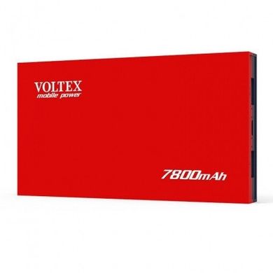 УМБ Power Bank Voltex VPBF-230.21 2xUSB 7800mAh soft touch red