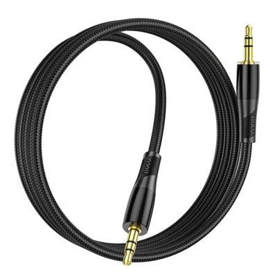 Кабель AUX - AUX HOCO UPA25 1m Black