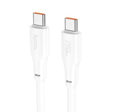 Кабель Type-C to Type-C HOCO X93 Force fast charging cable, 60W, 2m., white