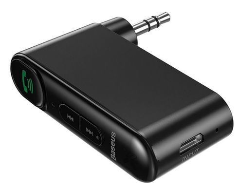 Адаптер Bluetooth Baseus Audio Wireless BSBA-02, AUX Wireless Audio Reseiver. MXQY010001 (black)