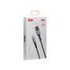 Кабель Type-C XO NB116 Double Side USB, тканина, 1m., 2.4A, black