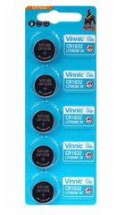 Батарейки літієві Vinnic CR 1632 / 5 BL