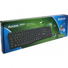 Клавіатура комп'ютерна Defender Accent 930 black