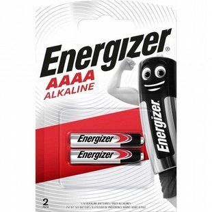 Батарейки Energizer AAAA, LR61 (2/10) BL