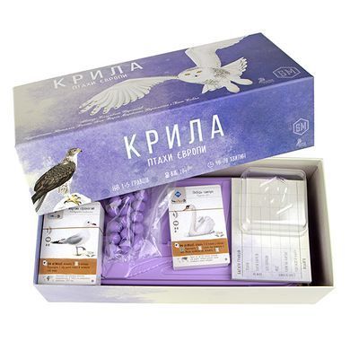 Крила: Птахи Європи (Крылья: Птицы Европы/Wingspan: European Expansion)