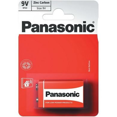Батарейки Panasonic Special 6F22, крона 9V (1/12) BL