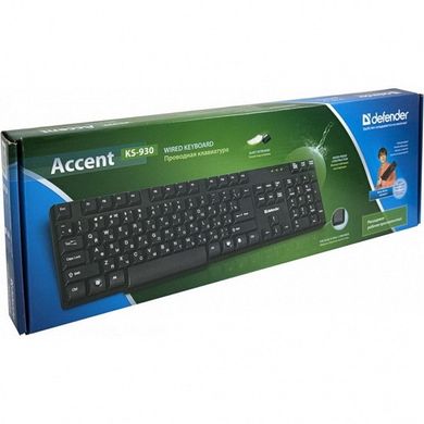 Клавіатура комп'ютерна Defender Accent 930 black