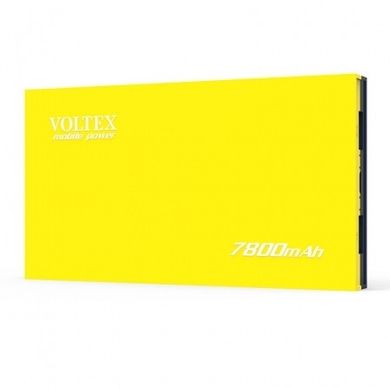 УМБ Power Bank Voltex VPBF-230.21 2xUSB 7800mAh soft touch yellow