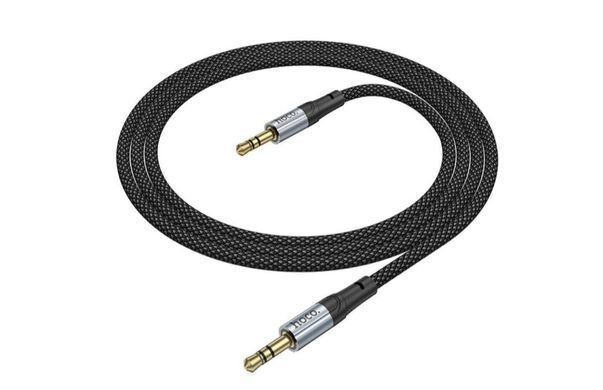 Кабель AUX - AUX HOCO UPA26 Fresh 1m Black