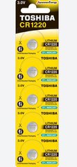 Батарейки літієві Toshiba CR 1220 / 5 BL
