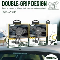 Автотримач Moxom VS01 Air, затискний, white