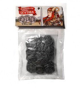 Металеві монети для гри Вершники Скіфії (Raiders of Scythia)