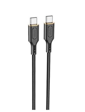 Кабель Type-C to Type-C HOCO X95 Goldentop charging cable, 60W, 1m., black