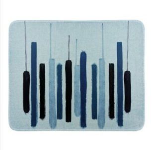 Килимок для миші 210x250mm. Абстракція синя з боковою прошивкою (25620)