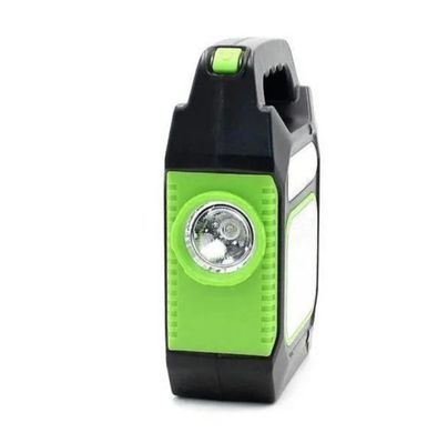 Ліхтар кемпінговий JY-978B LED+2COB, Power Bank, Li-ion акумулятор, сонячна панель, ЗП microUSB